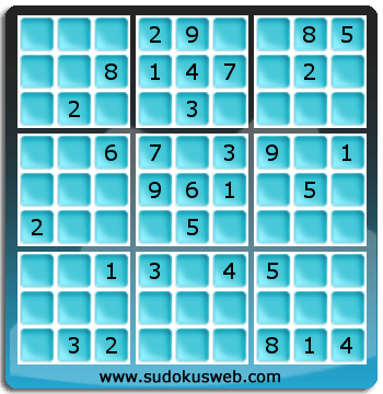 Sudoku von mittelmässiger höhe