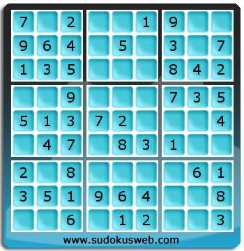 Sudoku von sehr einfacher höhe