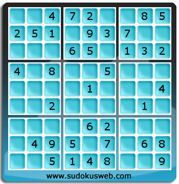 Sudoku von einfacher höhe Sudoku von einfacher höhe