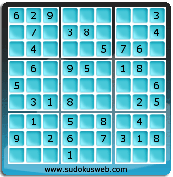 Nivel Facil de Sudoku