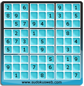 Sudoku de Niveau Facile Sudoku de Niveau Facile