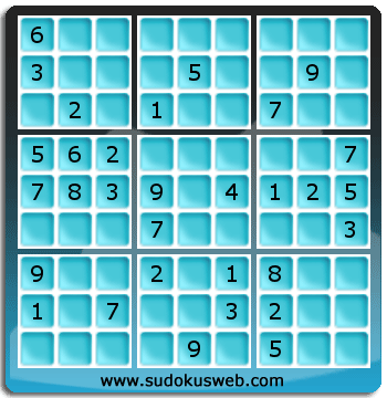 Sudoku von mittelmässiger höhe