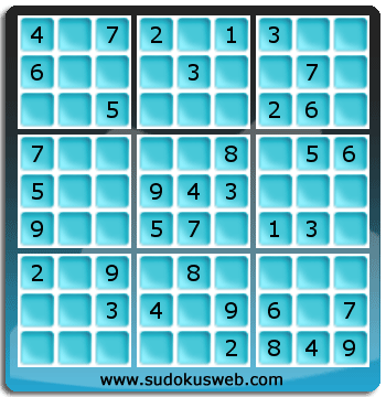 Nivel Facil de Sudoku Nivel Facil de Sudoku