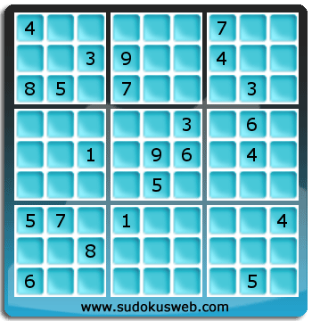 Nivel Dificil de Sudoku Nivel Dificil de Sudoku