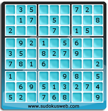 Sudoku de Nivel Muy Fácil Sudoku de Nivel Muy Fácil