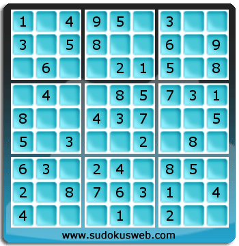 Sudoku von sehr einfacher höhe