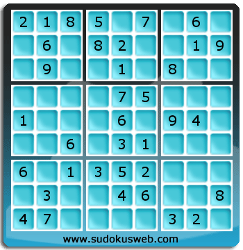 Sudoku von einfacher höhe