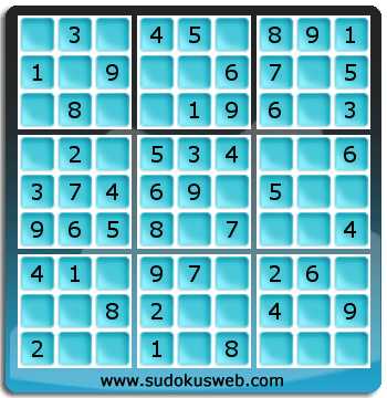 Nivel Muito Facil de Sudoku