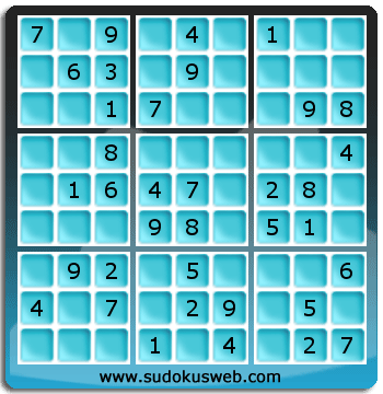 Sudoku von einfacher höhe