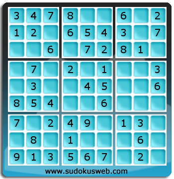 Sudoku de Nivell Molt Fàcil Sudoku de Nivell Molt Fàcil