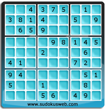 Sudoku von einfacher höhe