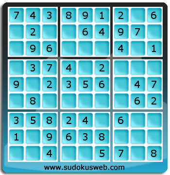 Sudoku von sehr einfacher höhe