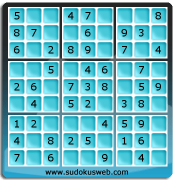 Sudoku de Nivell Molt Fàcil