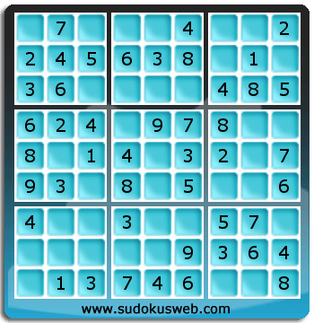 Sudoku de Niveau Très Facile