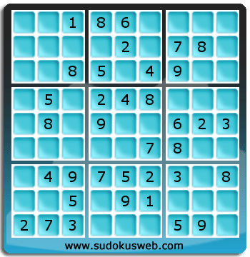 Sudoku von einfacher höhe