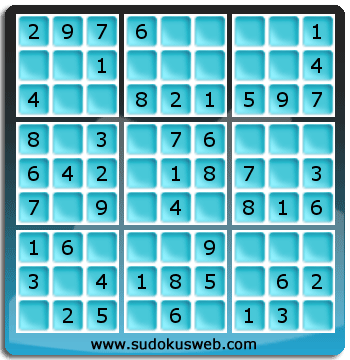 Sudoku de Niveau Très Facile