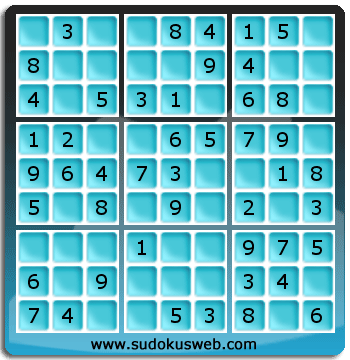 Sudoku von sehr einfacher höhe