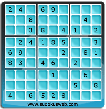 Sudoku von einfacher höhe