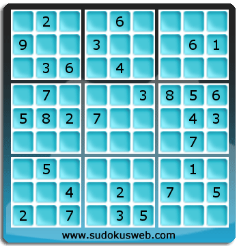 Sudoku von mittelmässiger höhe