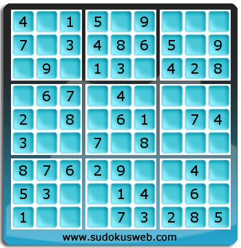 Sudoku de Nivel Muy Fácil