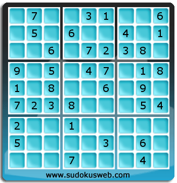 Sudoku von einfacher höhe