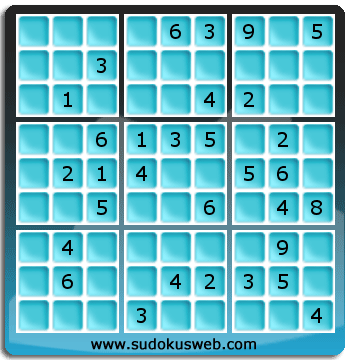 Sudoku von mittelmässiger höhe