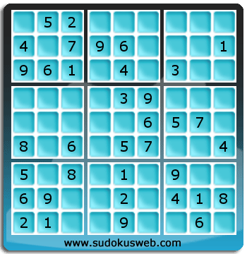 Sudoku von einfacher höhe