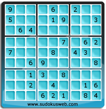 Sudoku von mittelmässiger höhe