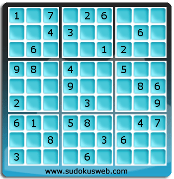 Sudoku von mittelmässiger höhe