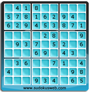 Sudoku de Nivell Molt Fàcil Sudoku de Nivell Molt Fàcil