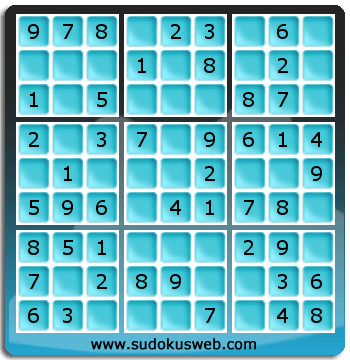 Nivel Muito Facil de Sudoku