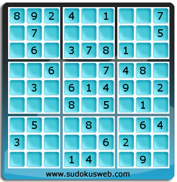 Nivel Facil de Sudoku