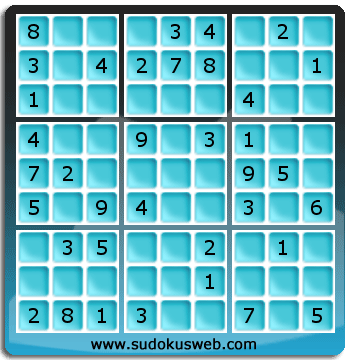 Nivel Facil de Sudoku