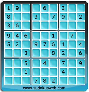 Sudoku von einfacher höhe