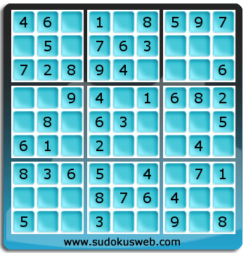 Nivel Muito Facil de Sudoku