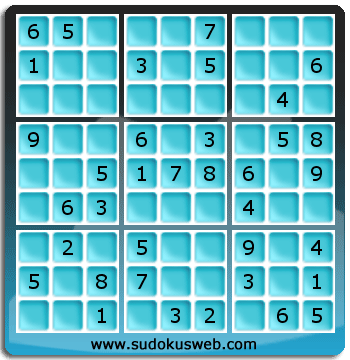 Sudoku von einfacher höhe