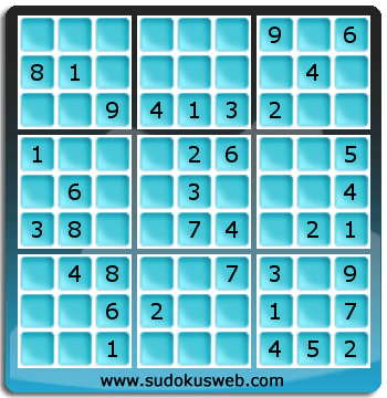 Nivel Facil de Sudoku