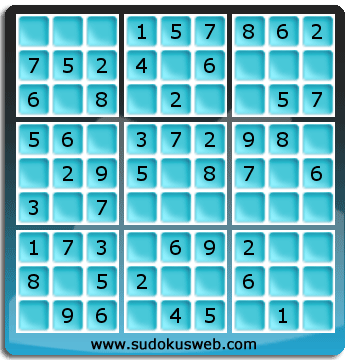 Sudoku de Nivell Molt Fàcil Sudoku de Nivell Molt Fàcil