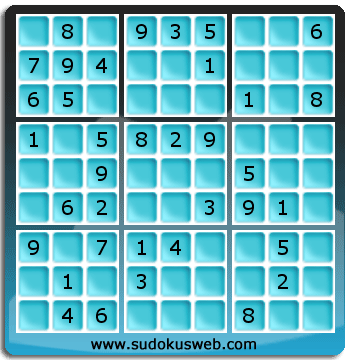 Sudoku von einfacher höhe