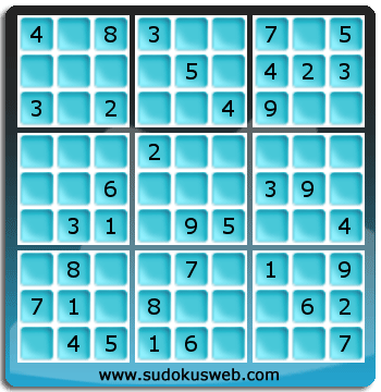 Sudoku von einfacher höhe