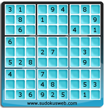 Sudoku von mittelmässiger höhe