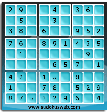 Sudoku de Nivell Molt Fàcil