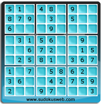 Sudoku de Niveau Très Facile