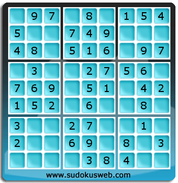 Sudoku de Nivel Muy Fácil