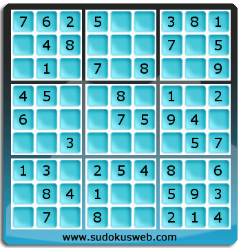 Sudoku de Niveau Très Facile