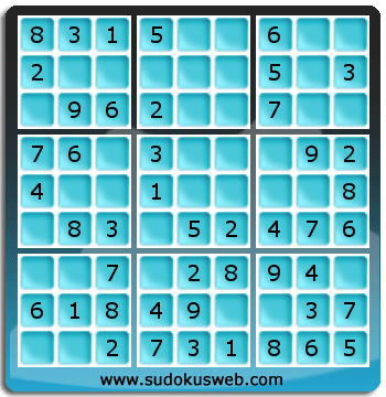 Sudoku de Nivell Molt Fàcil