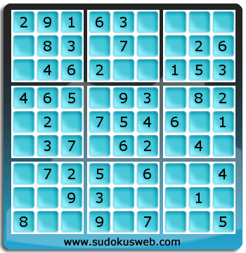 Sudoku de Niveau Très Facile