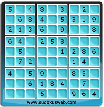 Sudoku de Nivell Molt Fàcil