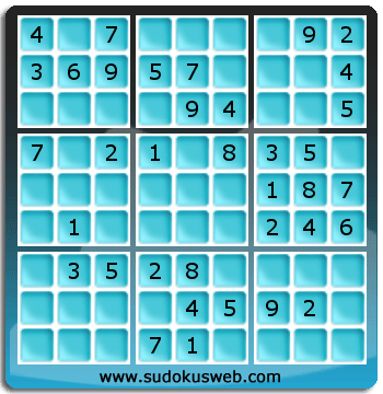 Sudoku de Niveau Facile