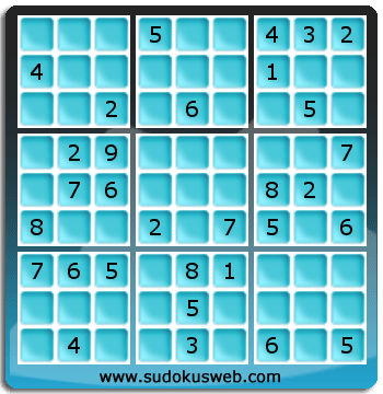 Sudoku von mittelmässiger höhe